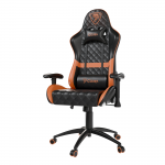 Яскравий дизайн для геймерів Ігрове Геймерське крісло Draco CRF193 Orange - Зображення 11