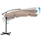 Практична та стильна складана садова парасоль з чохлом Plonos PL-880 350 см - Зображення 6