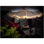 Складана садова парасоль 6 сегментів 350см сіра - Зображення 4