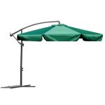 Складана садова парасоль 8 сегментів 350см зелена - Зображення 7