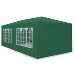 Садовий Павільйон 6 стінок 3x6 м зелений Plonos - Великий і надійний захист від сонця - Зображення 2