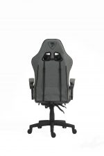 Комфортне ігрове Геймерське крісло PLAYER 5.0 CRF51 сірий з підніжкою - Зображення 9