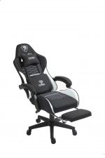 Комфорт для тривалих ігор Ігрове Геймерське крісло PLAYER 5.0 CRF52 ЧОРНЕ з підніжкою - Зображення 3