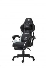 Комфорт для тривалих ігор Ігрове Геймерське крісло PLAYER 5.0 CRF52 ЧОРНЕ з підніжкою - Зображення 4