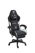 Комфорт для тривалих ігор Ігрове Геймерське крісло PLAYER 5.0 CRF52 ЧОРНЕ з підніжкою - Зображення 7