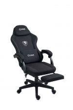 Комфорт для гри ІГРОВЕ Геймерське крісло PLAYER 5.0 CRF53BK чорне з підніжкою - Зображення 2