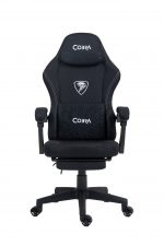 Комфорт для гри ІГРОВЕ Геймерське крісло PLAYER 5.0 CRF53BK чорне з підніжкою - Зображення 4