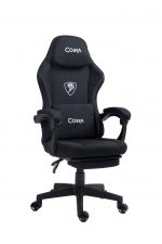 Комфорт для гри ІГРОВЕ Геймерське крісло PLAYER 5.0 CRF53BK чорне з підніжкою - Зображення 5