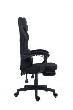 Комфорт для гри ІГРОВЕ Геймерське крісло PLAYER 5.0 CRF53BK чорне з підніжкою - Зображення 8