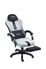 Для довгих ігор Ігрове Геймерське крісло PLAYER 5.0 CRF55GR GREY з підніжкою - Зображення 2