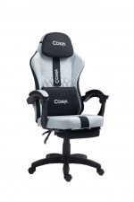 Для довгих ігор Ігрове Геймерське крісло PLAYER 5.0 CRF55GR GREY з підніжкою - Зображення 4