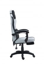 Для довгих ігор Ігрове Геймерське крісло PLAYER 5.0 CRF55GR GREY з підніжкою - Зображення 7