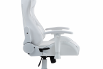 Стильне і комфортне Геймерське крісло COBRA Rebel CR207 WHITE для геймерів - Зображення 12