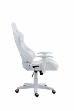 Стильне і комфортне Геймерське крісло COBRA Rebel CR207 WHITE для геймерів - Зображення 18