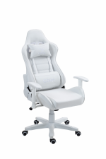 Стильне і комфортне Геймерське крісло COBRA Rebel CR207 WHITE для геймерів - Зображення 19