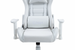 Стильне і комфортне Геймерське крісло COBRA Rebel CR207 WHITE для геймерів - Зображення 4