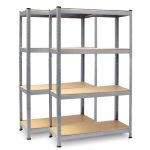 Металевий складський стелаж для зберігання інструментів Plonos PL-700 150 x 75 x 30 см набір 2 шт - Зображення 15