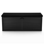 Садова скриня 143.5 x 57 x 53.5 см 390 л чорна - Практичне зберігання на вулиці - Зображення 3