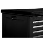 Садова скриня 143.5 x 57 x 53.5 см 390 л чорна - Практичне зберігання на вулиці - Зображення 6