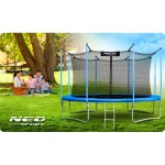Садовий Батут з внутрішньою сіткою та драбинкою Neo-Sport 12ft/374 см - Зображення 8