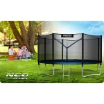 Садовий Батут з зовнішньою сіткою та драбинкою Neo-Sport 13ft/404 см - Зображення 7