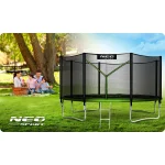Садовий Батут з зовнішньою сіткою та драбинкою Neo-Sport 13ft/404 см - Зображення 7
