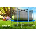 Садовий Батут з внутрішньою сіткою та драбинкою Neo-Sport 15ft/465 см - Зображення 8