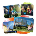 Садовий Батут з внутрішньою сіткою та драбиною Neo-Sport 15ft/465 см - Зображення 9