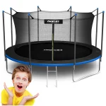 Садовий Батут з внутрішньою сіткою та драбиною Neo-Sport 15ft/465 см