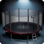 Садовий Батут з зовнішньою сіткою та драбинкою Neo-Sport 15ft/465 см - Зображення 5