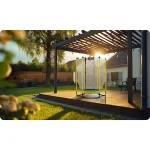 Дитячий Садовий Батут 140 см 4.5ft Neo-Sport - безпечний тренажер для дітей - Зображення 2