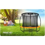 Садовий Батут профільований з внутрішньою сіткою Neo-Sport 8ft/252 см + машина для мильних бульбашок БЕЗКОШТОВНО - Зображення 10