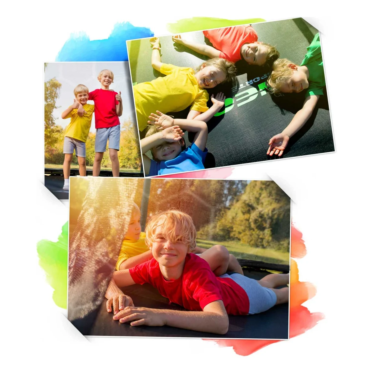 Садовий Батут профільований з внутрішньою сіткою Neo-Sport 8ft/252 см - Зображення 11