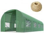 Посилена садова теплиця 2 x 4.5 м H2 м (9 м²) Plonos - Надійний парник
