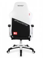 Геймерське крісло для геймерів SENSE7 Spellcaster Senshi Edition XL біле - Зображення 5