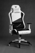 Геймерське крісло для геймерів SENSE7 Spellcaster Senshi Edition XL біле - Зображення 6