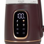Скляний електричний чайник Adler AD 1305 LED 1.7л 2200Вт 40°C-100°C burgundy