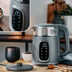 Скляний електричний чайник Adler AD 1305 LED 1.7л 2200Вт 40°C-100°C grey - Зображення 14