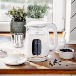 Скляний електричний чайник Adler AD 1305 LED 1.7л 2200Вт 40°C-100°C white gold