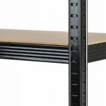 Металевий стелаж на 5 полиць FUNFIT 180x 90x40 см 875 кг. чорний - Зображення 3