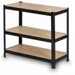 Металевий стелаж на 5 полиць FUNFIT 180x 90x40 см 875 кг. чорний - Зображення 6