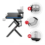 Ігровий стіл для геймерів Huzaro hero 5.0 RGB LED - Зображення 9