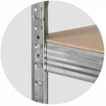 Металевий стелаж на 5 полиць LEGGER DG-200 180x 90x40 см 1000 кг - Зображення 4