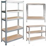 Металевий стелаж на 5 полиць LEGGER DG-200 180x 90x40 см 1000 кг - Зображення 2