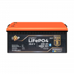 Акумулятор LogicPower LP LiFePO4 25.6V пластик Smart BT 230Ah (5888Wh) (BMS 200A/100А)