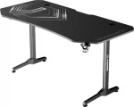 Просторий та стильний Ігровий комп'ютерний стіл для геймерів ULTRADESK FRAG Xxl Black160 см x 75 - Зображення 4