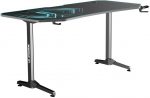 Просторий та стильний Ігровий комп'ютерний стіл для геймерів ULTRADESK FRAG Xxl 160x75 см Blue - Зображення 5