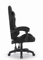 Ігрове крісло для геймерів CABRO C500 Black fabric чорне - Зображення 4