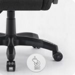 Ігрове крісло для геймерів CABRO C500 Black fabric чорне - Зображення 7