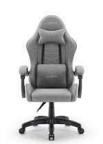 Ігрове крісло для геймерів CABRO C500 FABRIC Grey black - Зображення 3